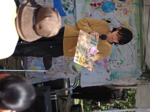 4_22 talk ivent in Okazaki park_Tamaki Mori_12
