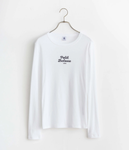 PBプリントクルーネック長袖Tシャツ ￥6,600 (税込)