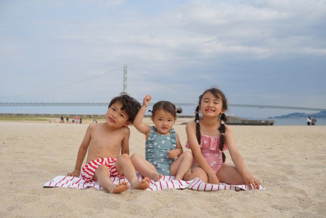 @yuzuharu__44 着用サイズ：8A(128cm)/6A(116cm)/36M(95cm)