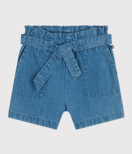 ライトデニムショートパンツ ￥8,800 (税込)～