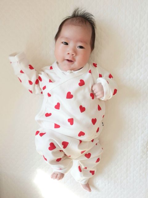 ＠maico_xoxo 着用サイズ：3M(60cm)
