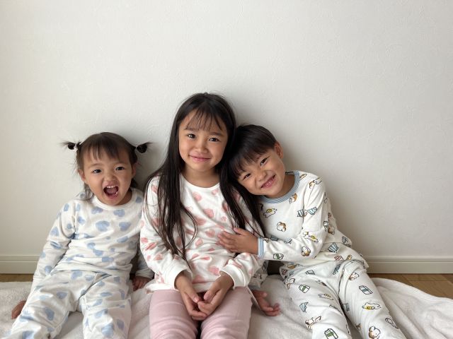 @yuzuharu__44 着用サイズ：8A(128cm)/6A(116cm)/ 36M(95cm)