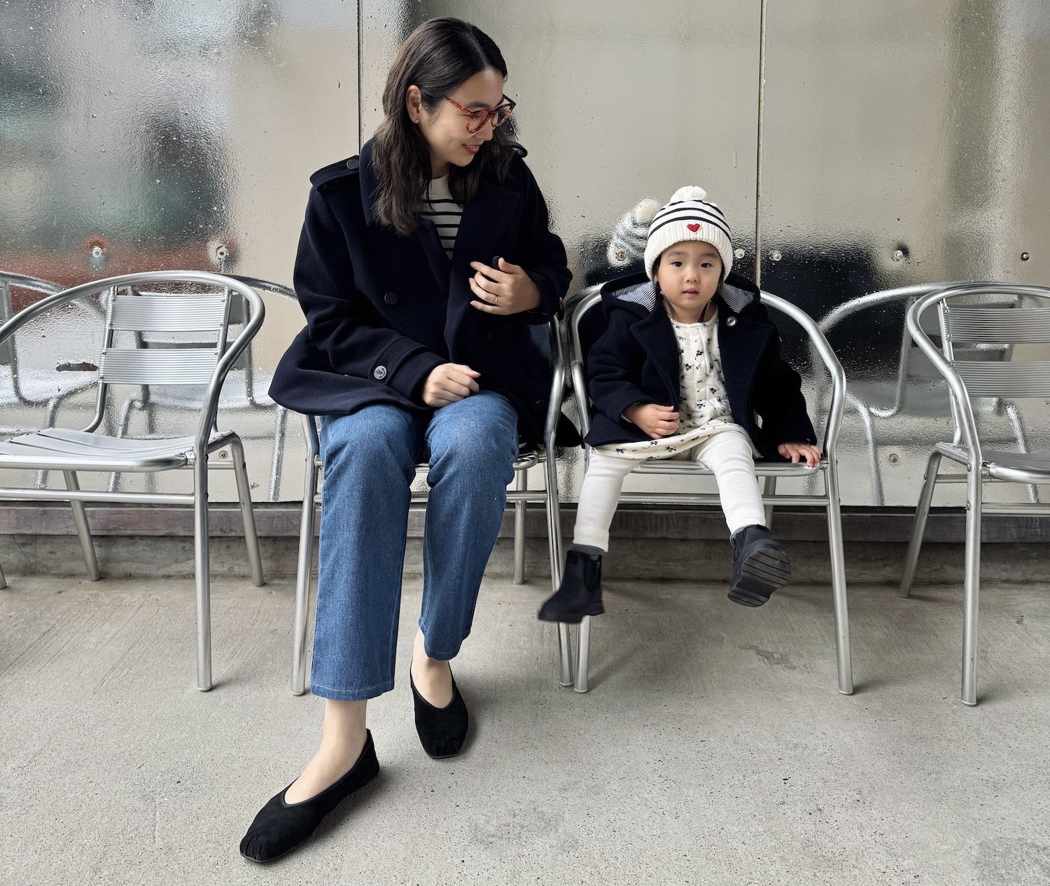 プチバトー_2025年秋冬_アウター_コート_キッズ_レディース