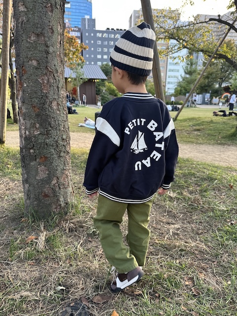 プチバトー_2025年秋冬_スウェット_セーター_キッズ