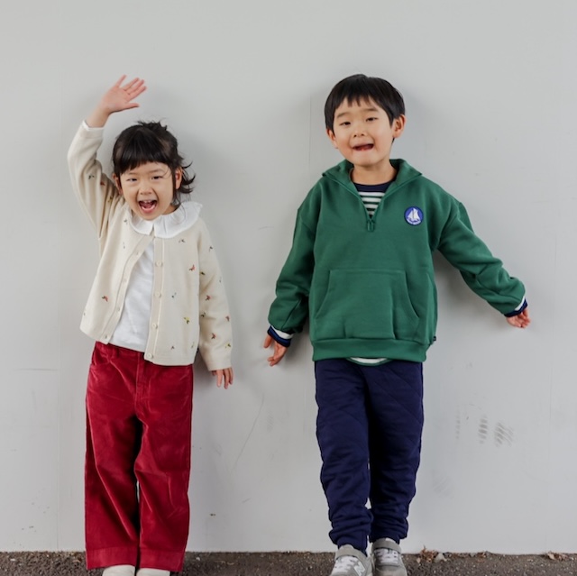 プチバトー_2025年秋冬_スウェット_セーター_キッズ