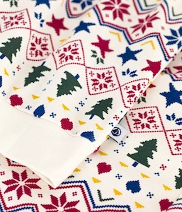 プチバトー_2025年秋冬_パジャマ_クリスマス_ノエル_キッズ_ベビー