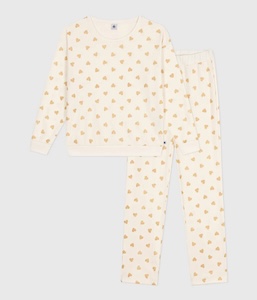 プチバトー_2025年秋冬_パジャマ_クリスマス_ノエル_キッズ_ベビー