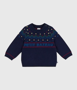 プチバトー_2025年秋冬_スウェット_セーター_キッズ