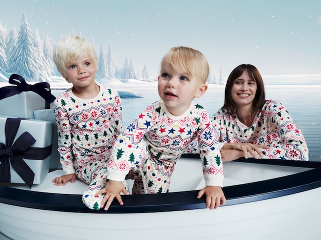 プチバトー_2025年秋冬_パジャマ_クリスマス_ノエル_キッズ_ベビー