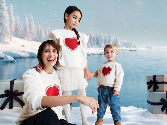 プチバトー_2025年秋冬_パジャマ_クリスマス_ノエル_キッズ_ベビー