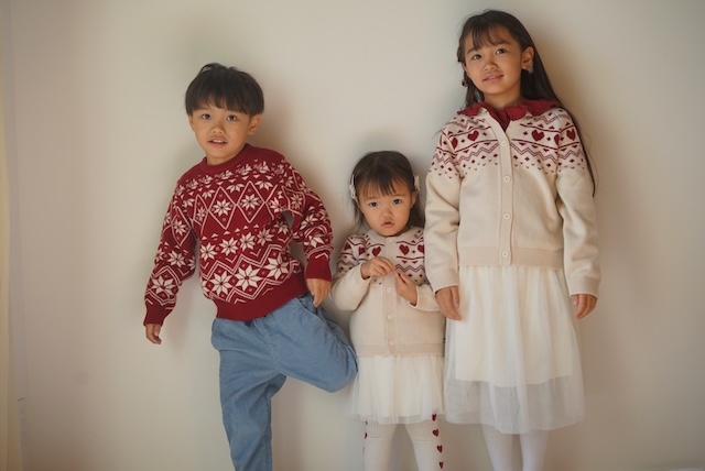 プチバトー_2025年秋冬_パジャマ_クリスマス_ノエル_キッズ_ベビー