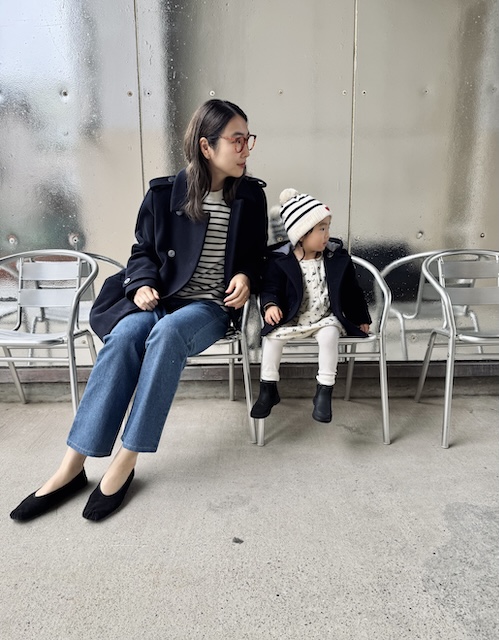 プチバトー_2025年秋冬_アウター_コート_キッズ_レディース