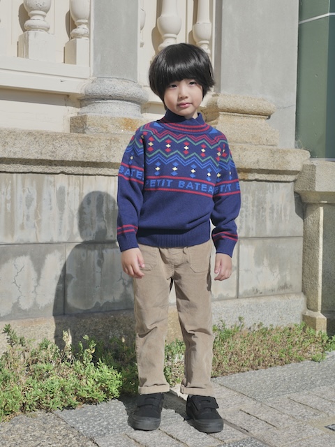 プチバトー_2025年秋冬_スウェット_セーター_キッズ