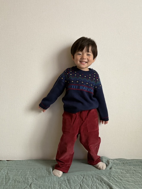 プチバトー_2025年秋冬_スウェット_セーター_キッズ