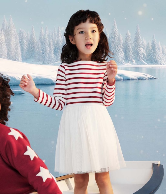 プチバトー_2025年秋冬_パジャマ_クリスマス_ノエル_キッズ_ベビー_レディース