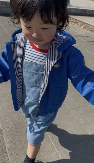 プチバトー_2026年春夏_キッズ_ベビー_レインコート