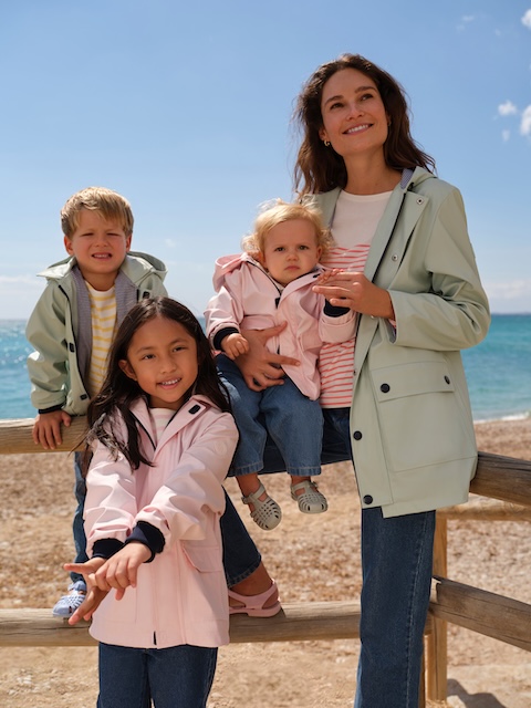 プチバトー_2026年春夏_キッズ_ベビー_レインコート